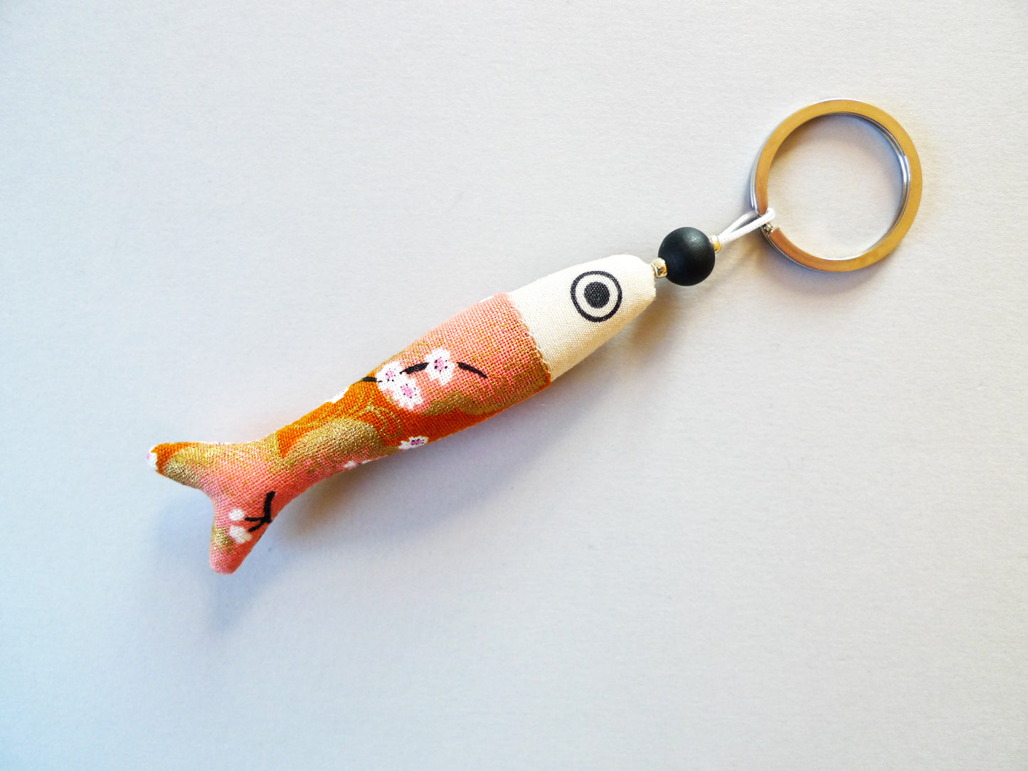 KEYFISH - portachiavi con pesce in tessuto